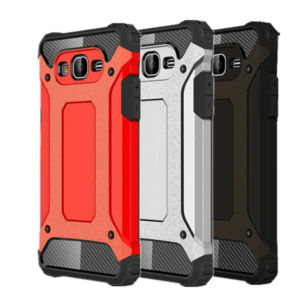 J2 Prime For Samsung J2 Prime G532 Shockproof Coque Cover For For Samsung Galaxy j2prime Dual Layer Phone Back Coque Cover Funda molle phone pouch