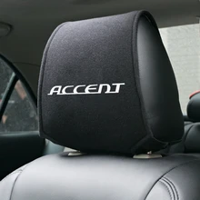 Чехол для hyundai Accent 2013, аксессуары для автомобиля, Стильный чехол на подголовник автомобиля, 1 шт