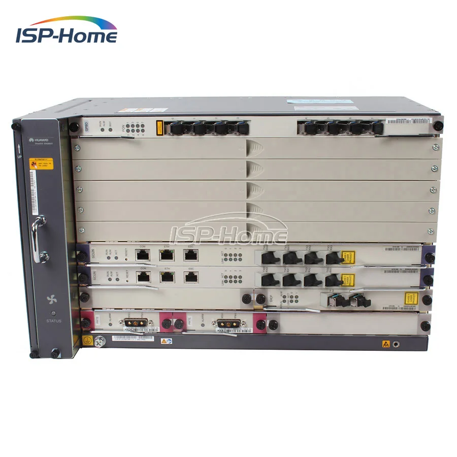 Original Huawei OLT MA5683T with 2*SCUN 2*X2CS 2Ports 10GE Uplink Card 2*PRTE 1*H805GPFD16 GPON Ports Card(C+ SFP) | Мобильные