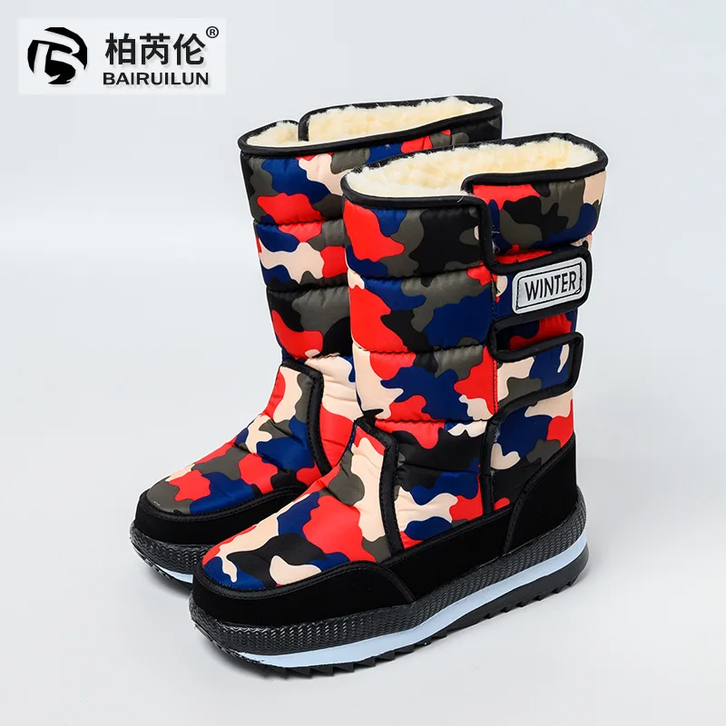 

Floral Snow Boots Special Offer Warm Anti-slip Boots Women's Mid-calf Shoes Winter Snow Boots Women's