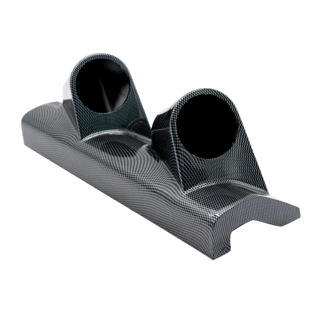 Carbon Fiber 52mm/2 Inch Dual Gauge A Pillar Pod For Right Hand Drive Car