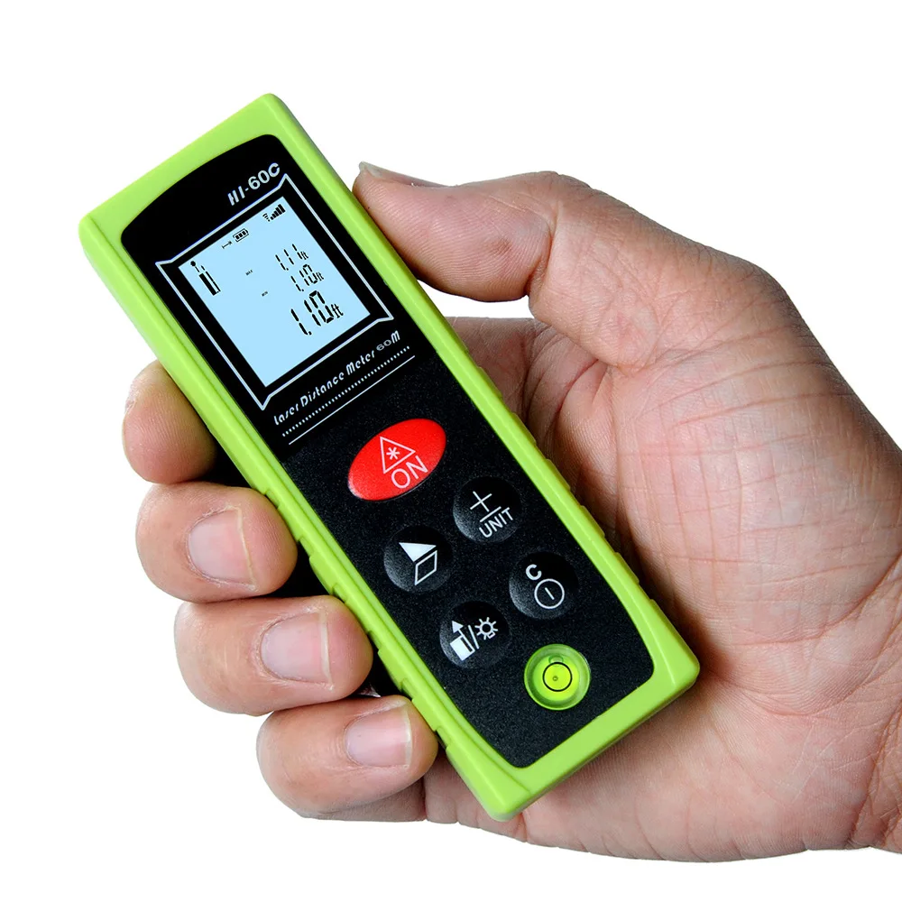 

Hot Selling Amazon AliExpress Factory Direct Selling 60M Hand-held Laser Range Finder Dull Polish Green