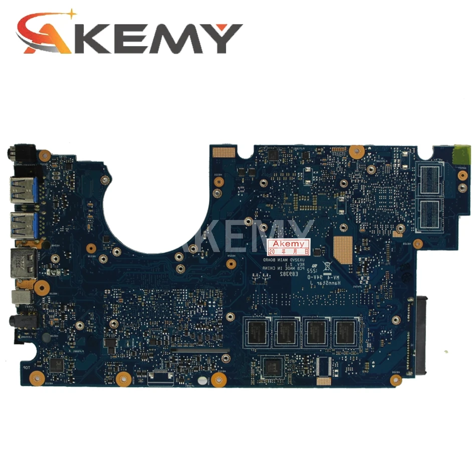 SAMXINNO For ASUS UX32A Laotop Mainboard UX32VD UX32V  UX32A 90R-NYOMB1900Y Motherboard with  2G RAM  I7-3537U  24G SSD