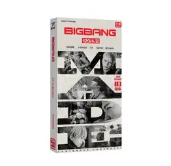 Kpop Bigbang сделано GD TOP TAEYANG DAESUNG SEUNGRI в стиле «десятая годовщина» коллективные открытки с высоким разрешением