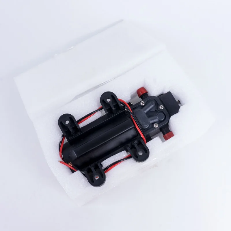 DC 24V 30W 3L/Min 0.7Mpa водяной мембранный самовсасывающий насос высокого давления черный микро электрический водяной насос Sparyer для сада