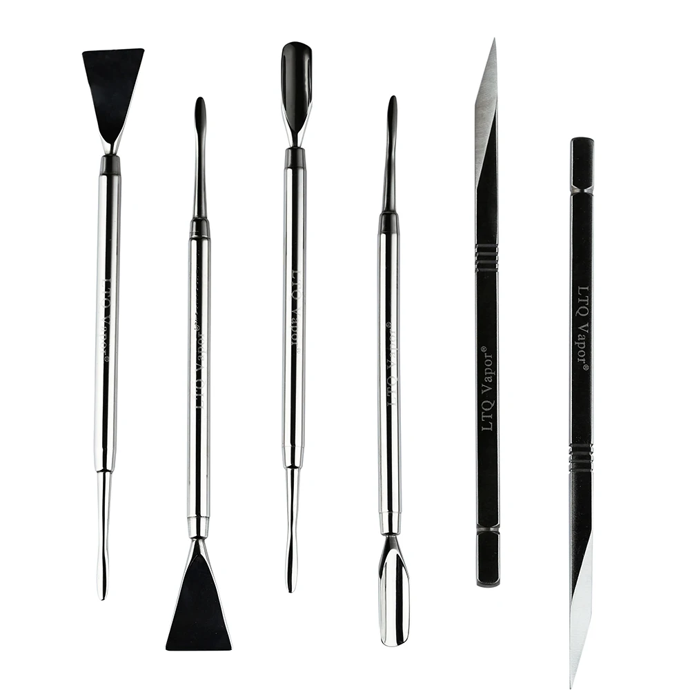 143 мм LTQ испаритель воска Dab инструмент нержавеющая сталь ENail Jar Dabber ложка комплект аксессуаров для