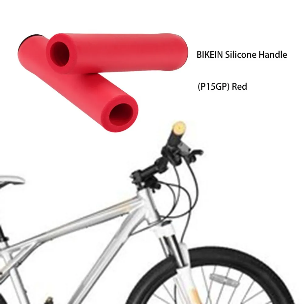 High Quality Mountain Bike Color Soft Sponge Handle Set New Imported Silicone Anti-skid Grip Bicycle Accessories
