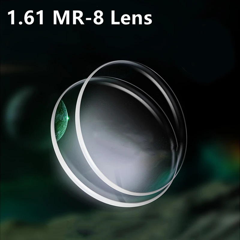 Optical Lenses YIMARUILI 1.61/1.67 MR-8/MR-7 Ultra-Tough HD Wear-Resistant Anti-Ultraviolet Anti-Blue Light Lenses For Rimless Glasses