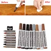 21Pcs Furniture Touch Up Kit Markers & Filler Sticks Wood Scratches Restore Kit Scratch Patch Paint Pen Wood Composite Repair ► Photo 3/6