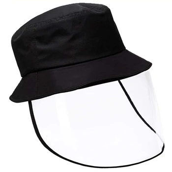 

New 2PCS Face Mask Full Face Shield Protective Cap for Men and Women Anti-Fog Anti-Saliva Anti-Spitting Hat Cover Outdoor Fisher