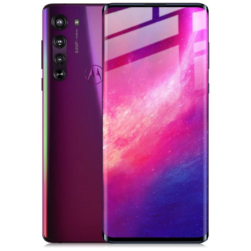 Для Motorola Moto Edge Plus 3D полное покрытие Закаленное стекло Защитная пленка для экрана