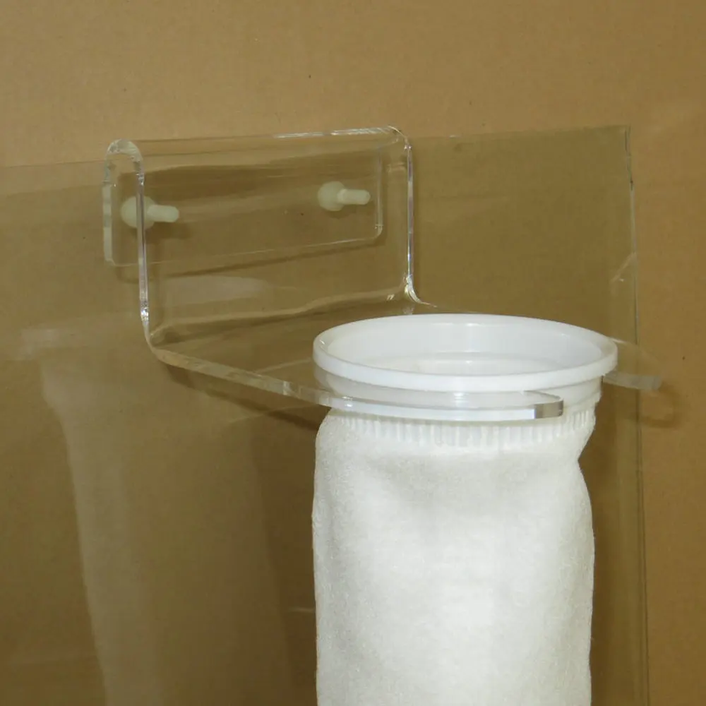 

Aquarium Reef Tank 4" Water Filter Bag Micron Sock Holding Bracket Holder