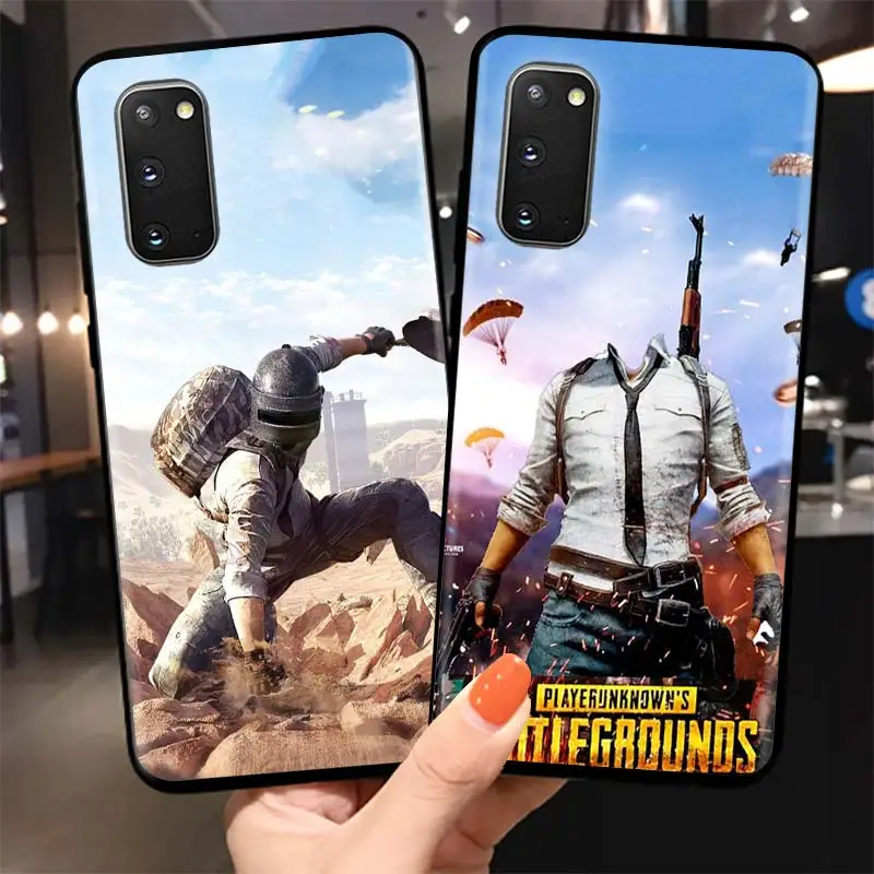 Чехол PUBG для телефона Samsung Galaxy S10 S9 S8 S20 Ultra S10e Note 8 9 10 Plus|Бамперы| |