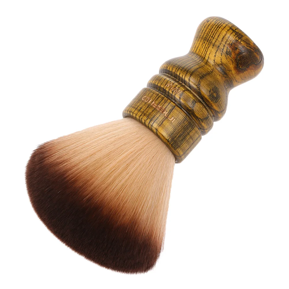 

Professional Makeup Brush Neck Hair Cleaning Brush Hair Grooming Shaving Sweeping Brush Tool Make up Brush