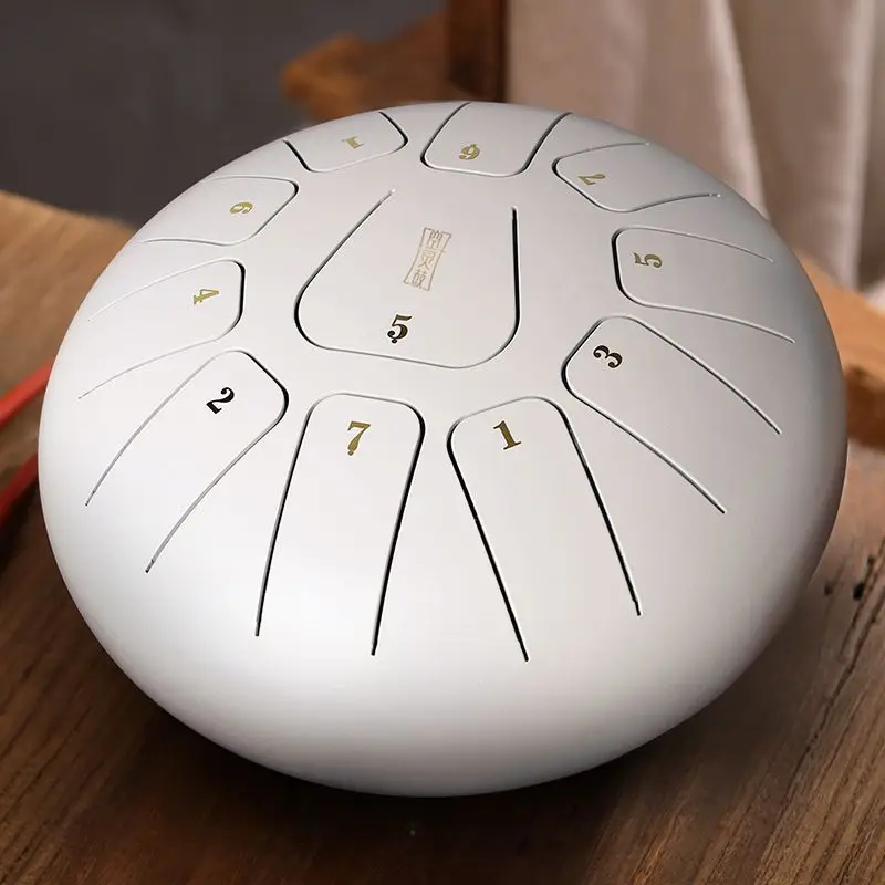 PROD 1005002005026180 Hluru C Musical Instrument drummer Steel Ethereal
Tongue drum Beginner 11 notes 12 inch Percussion Instrument Handpan
Meditation