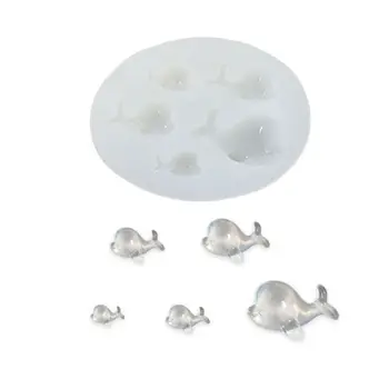 

Beach Theme Resin Casting Molds Marine Animals Starfish Dolphin Pendant Epoxy Resin Silicone Mold Jewelry Making Tools
