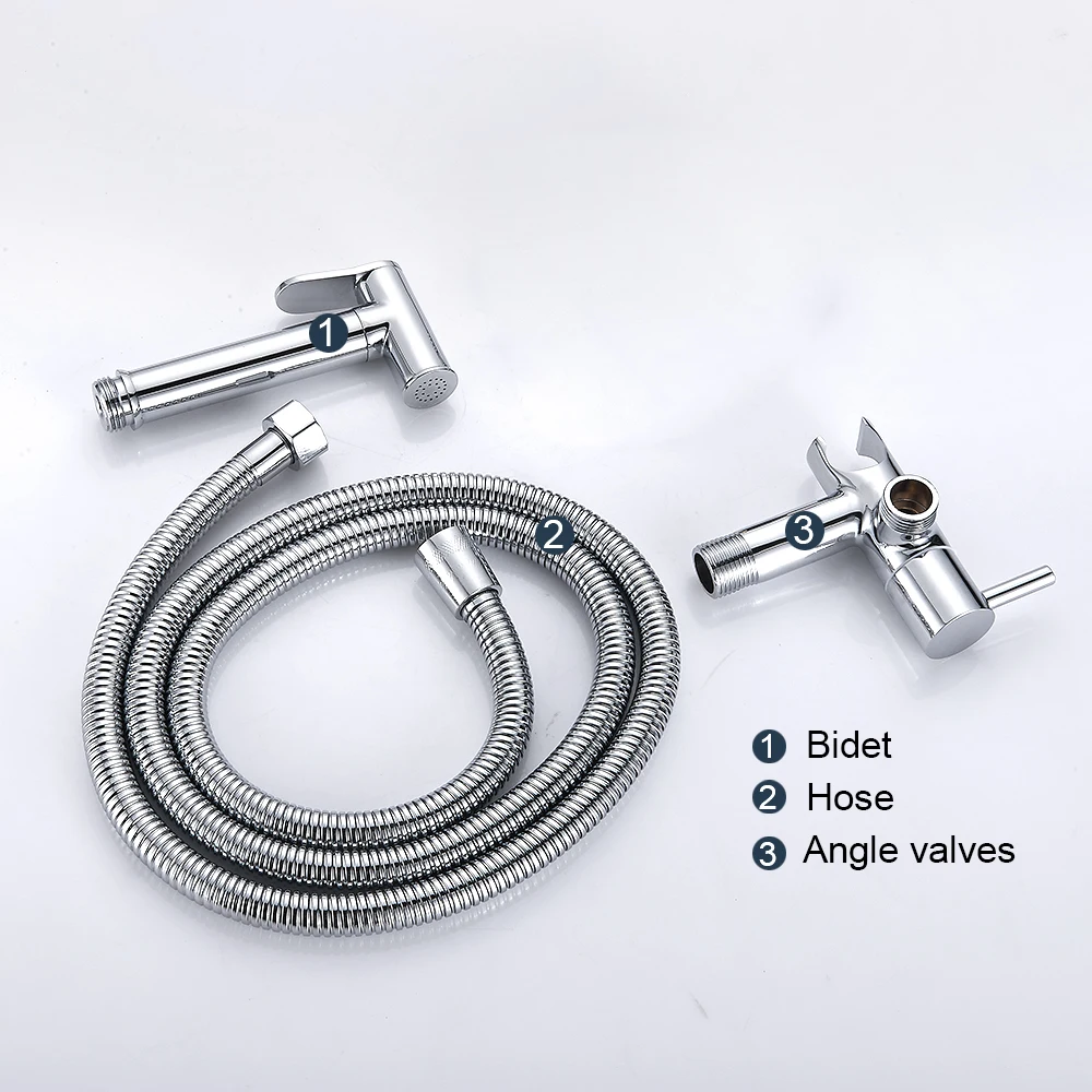 Набор для душа EVERSO латунный ручной спрей биде медный клапан ванной комнаты