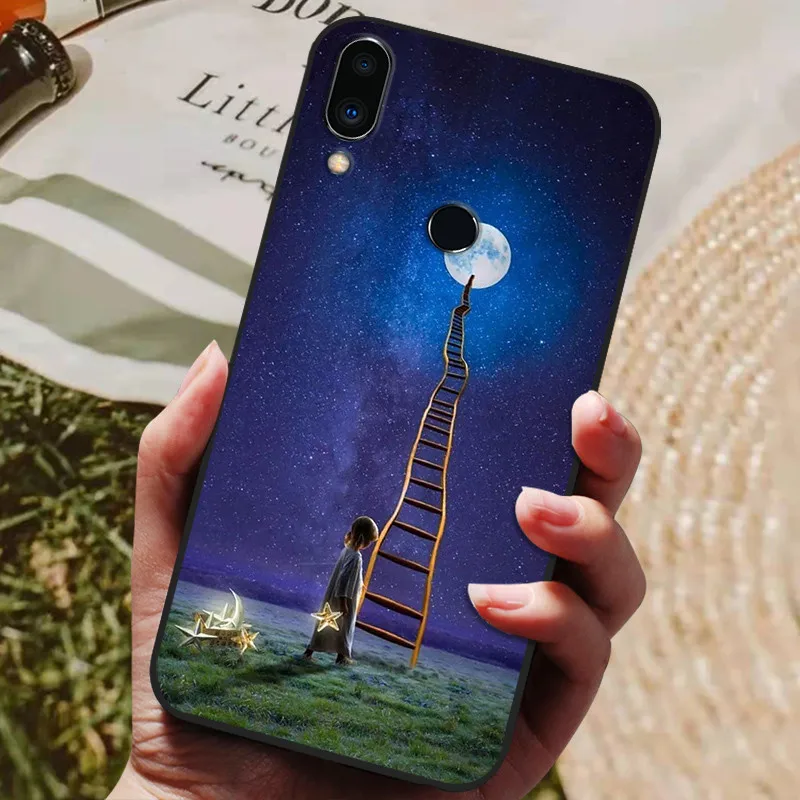 For Meizu Note 9 Case Wolf Cartoon Silicon Soft TPU Back Cover For Meizu Note 9 Phone Cases for Meizu Note9 Fundas Coque Capa 