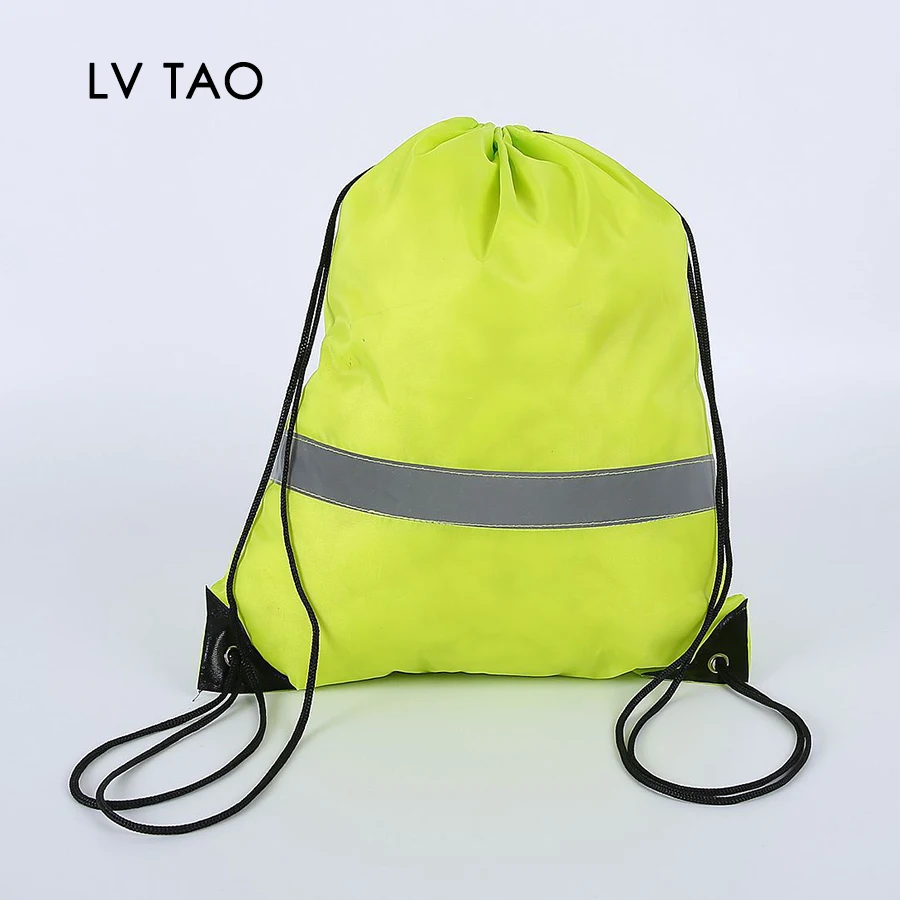 Dark Green KUUQA 12 Pack Drawstring Backpack Bag with Reflective Strip String Backpack Bulk Cinch Sack Tote Bags for School Yoga Sport Gym Traveling 