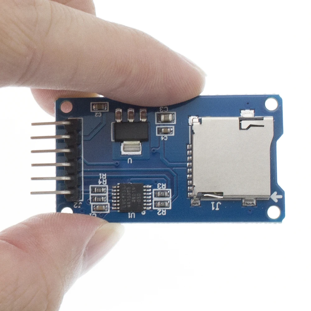 Микро SD карта Мини TF кардридер модуль SPI интерфейсы с чипом преобразователя
