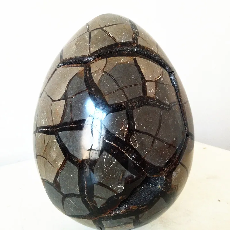 

A giant natural geode crystals egg Septarian stone Dragon eggs perfect crystal cluster stones and crystals combination