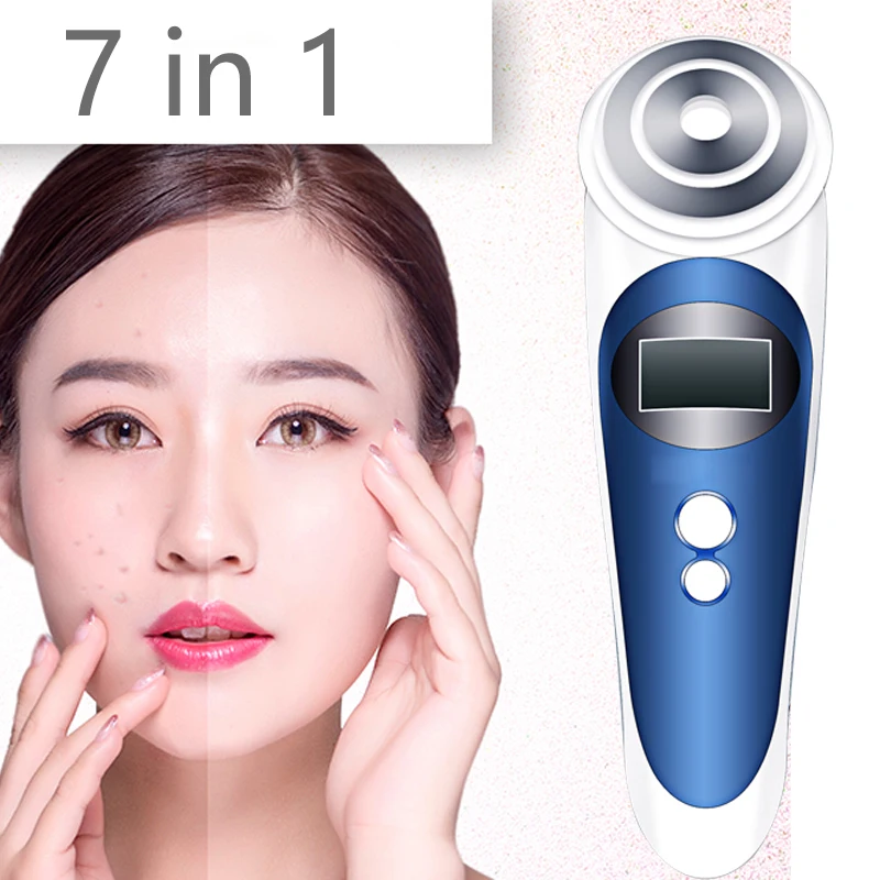 

Multifunctional Photon Therapy RF Radio Frequency Face Lifting EMS Ion Red Blue Light Facial Rejuvenation Tighten Beauty Machine