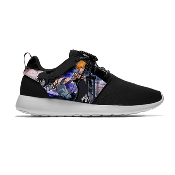 

Bleach Anime Kurosaki ichigo Hot Cool Fashion Funny Kids Sport Running Vogue Shoes Casual Breathable Sneakers Boys Children Girl