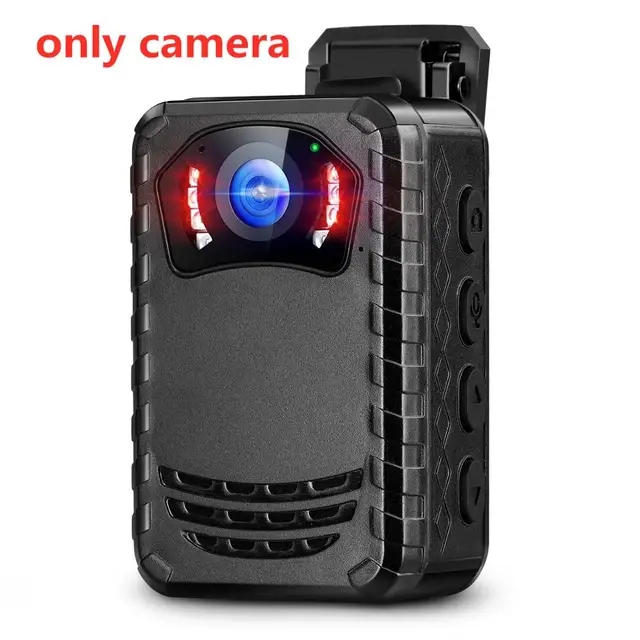 BOBLOV N9 Mini Body Kameras, 64GB Full HD 1296P Body Mount Kamera Klein Tragbare Nachtsicht Polizei Body Kamera für täglichen Schutz oder Outdoor Reisen kleinste Körper