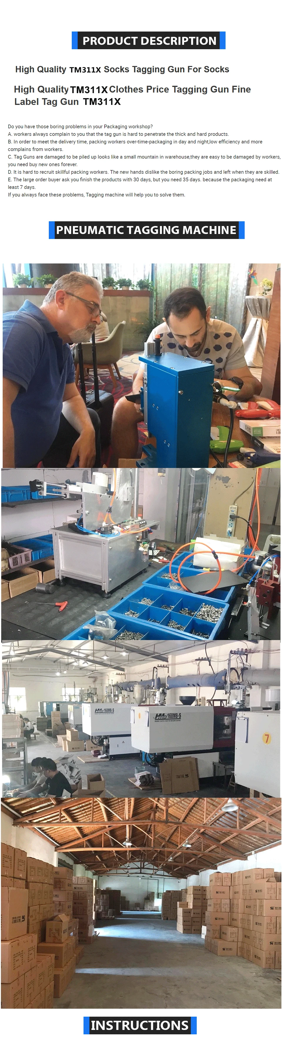 Высокое качество TA311X бирки для одежды метка пистолет тонкая этикетка пистолет 5 тонкие стальные иглы+ 2500 шпилька