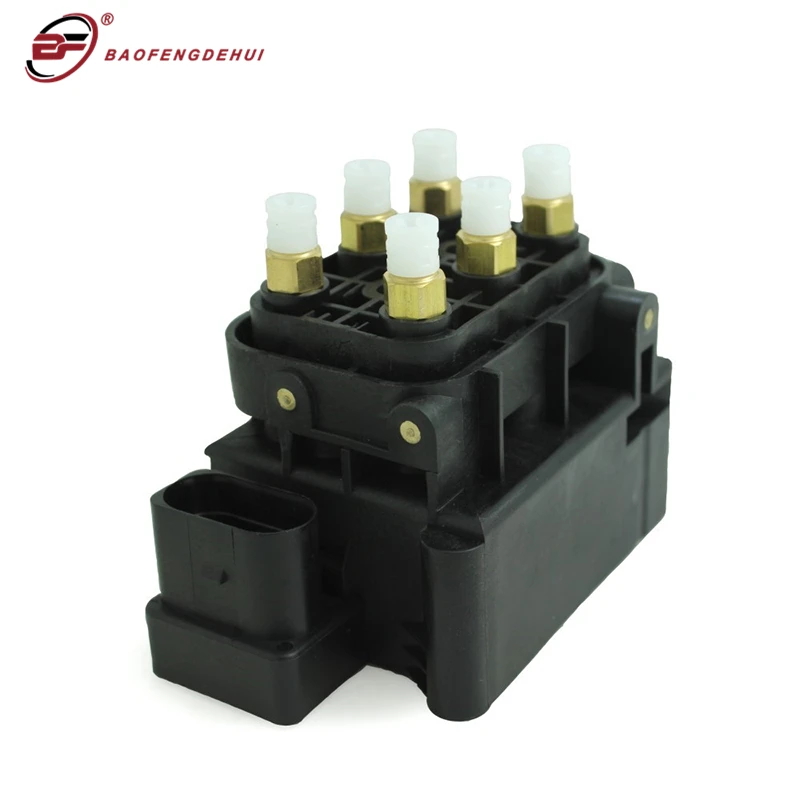 New Air Suspension Solenoid Valve Block For Audi A6 C5 C6 S6 A6 A8