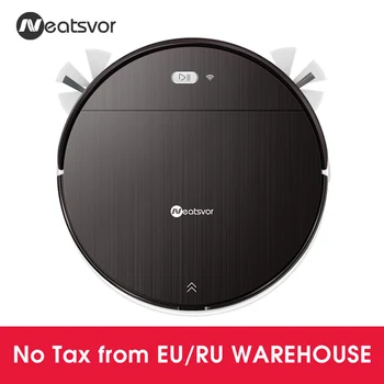 

NEATSVOR V392 Robot Vacuum Cleaner,Map navigation,1800Pa Suction,Auto Charge, Map Display, Wifi APP Connect, Electric Water tank