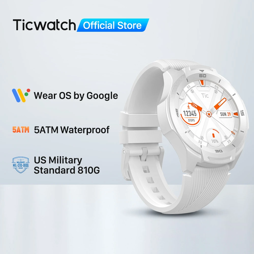 Ticwatch S2 Wear Os By Google Smartwatch Bluetooth Gps Sport Watch For Men 5atm Waterproof For Ios Android Long Battery Life Smart Watches Aliexpress Ticwatch S2 Wear Os By Google Smartwatch Bluetooth Gps Sport Watch For Men 5atm Waterproof For Ios Android Long Battery Life Smart Watches Aliexpress