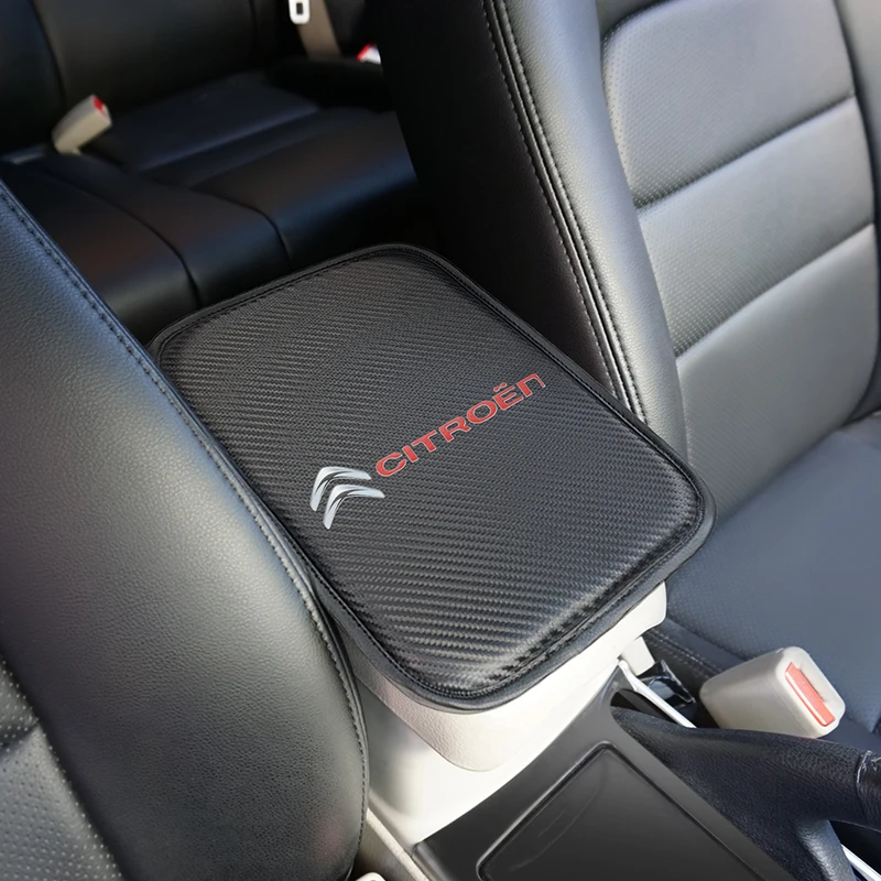 

Car Armrest Pad Covers Auto Seat Armrests Storage Protection Cushion for Citroen C1 C2 C3 C4 C5 C6 C8 C4L DS3 DS4 DS5 DS5LS DS6