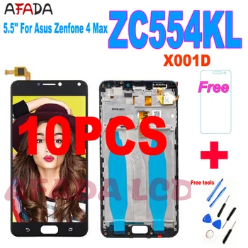 

10PCS Original 5.5'' For Asus Zenfone 4 Max ZC554KL LCD Touch Screen Digitizer Replacement Parts For ZenFone 4 Max ZC554KL LCD