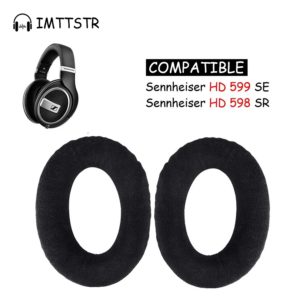 Replacement Ear Pads Cushions for Sennheiser HD599 SE HD598 SR HD569 HD559 HD595 PC360 Headphones