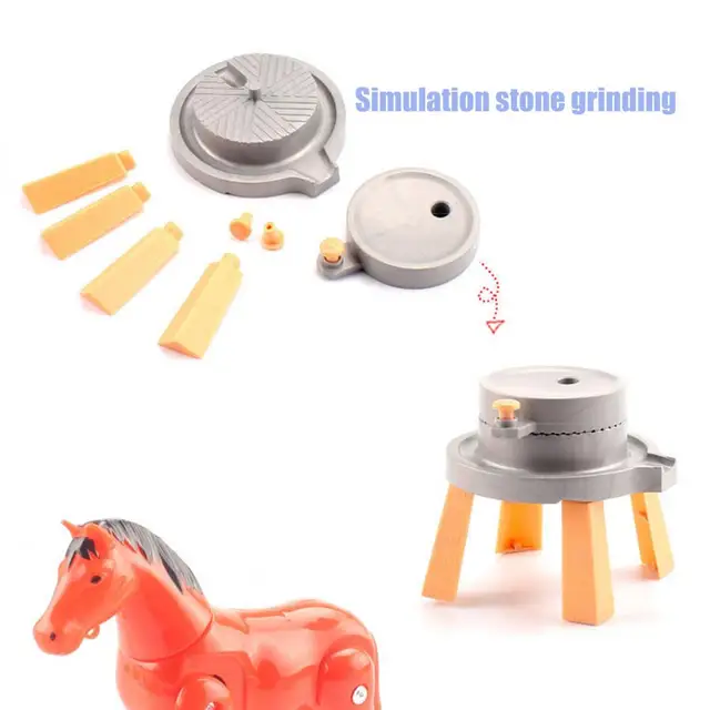 Electric Horse Toy Install Easily Multipurpose Playing Hand-brain Collaboration Electric Horse Toy With Light Sound Toy for Kids 4