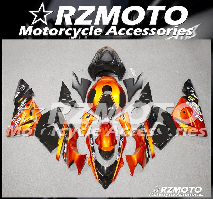 ABS мотоцикл обтекатель комплект для KAWASAKI ZX-10R 2004-2005 год кузов литьевая форма Магазин № 2223