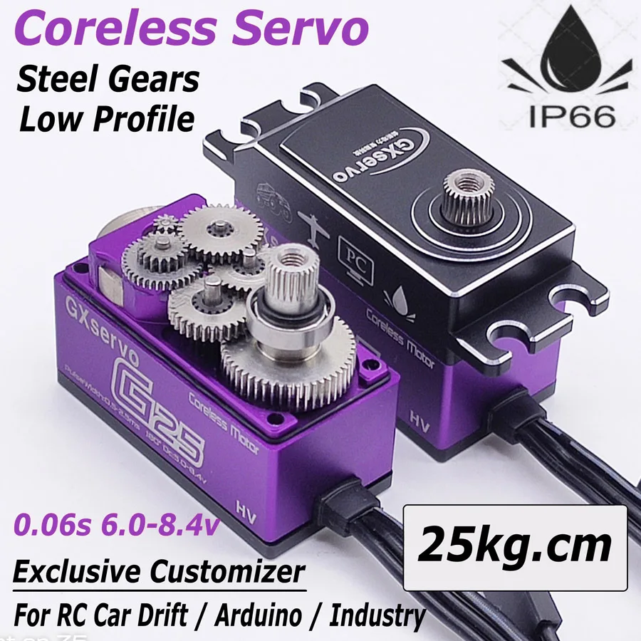 Servomoteur RC 270° 180° 320° 160° 135° pour drone avion bateau