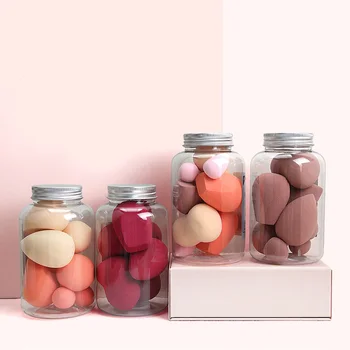 

8PCS Makeup Sponges Makeup Foundation Sponge Cosmetics Puff Beauty Tool Mixing Color Super Soft Wet And Dry MAANGE