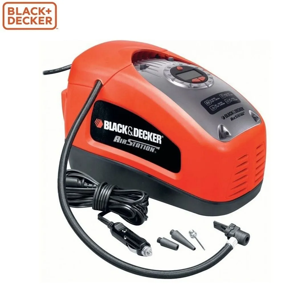 Car compressor 14 ATM Black + Decker asi300-qs car Network 12 in network 220 |