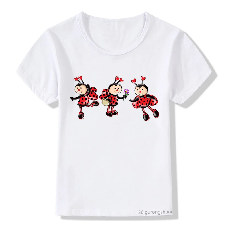

New Hot Sale Children'S Tshirt Funny Beetle Cartoon Print Boys T Shirt Summer High Quality Girls T-Shirts Cute Kids Clothes Tops