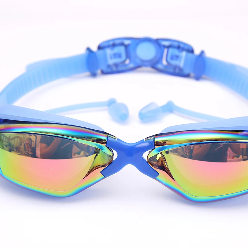 3 шт плавательные очки профессиональные прочные силиконовые плавательные очки Анти-туман Анти-УФ водонепроницаемые взрослые очки для плавания