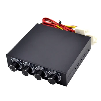 

STW-6002 4 Channel Speed Fan Controller with LED GDT Controller and CPU HDD VGA Red Light