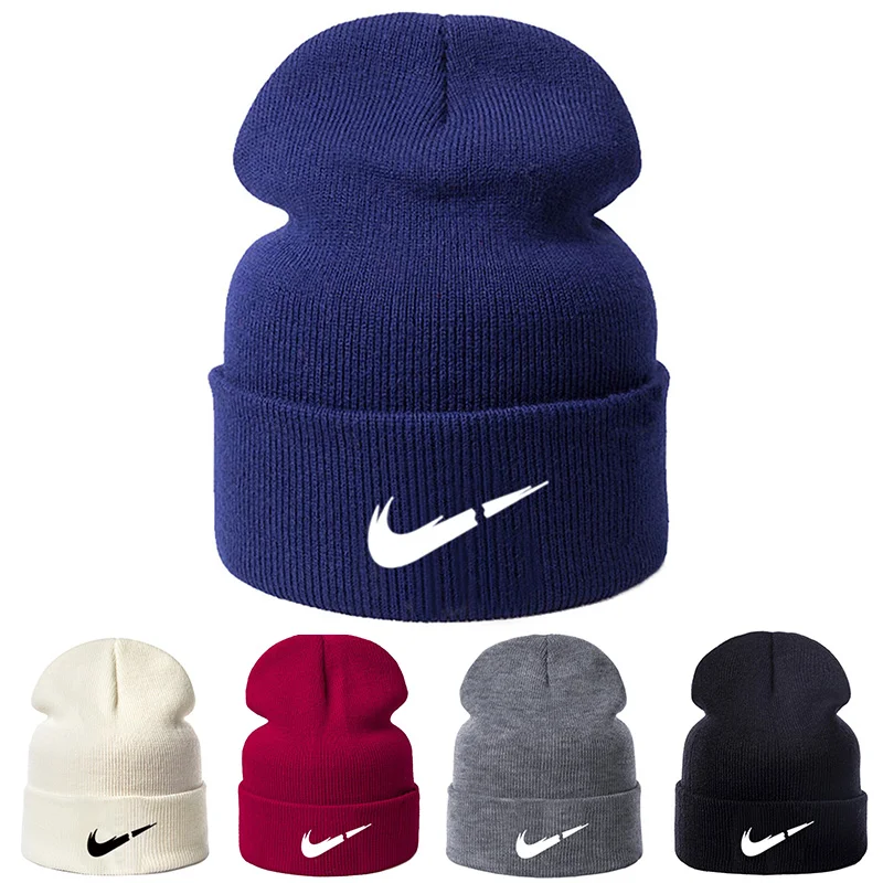 

Winter Knitted Hat Woman Men Fashion Warm Beanie Cap Hat Cap For Girls Boys Casual Skullies Soft Black Wool Hats Drophipping