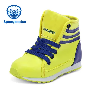 

2019 Girl Autumn Martin Child Boots for Kids Toddler Boy Snow Boots Shoe for Kids Boy Boots Fashion Non-slip Leather