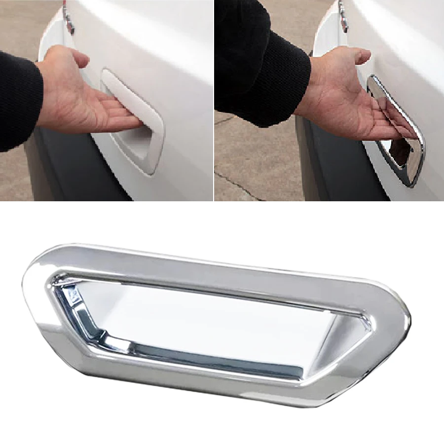 FOR 2013 2014 2015 2016 2017 FORD ESCAPE CHROME TRUNK TAILGATE HANDLE COVER TRIM 