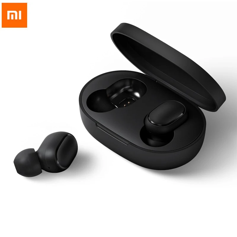 

Xiaomi Redmi Airdots TWS Bluetooth Earphone Stereo bass Bluetooth 5.0 Headset With Mic Handsfree Earbuds AI Control