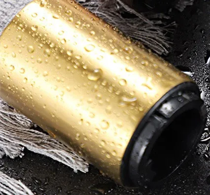 Gold Steel Открывалка для бутылок из нержавеющей стали открывалка для пива автоматическая Магнитная открывалка для пива открывалка для бара инструмент открывалка для консервов штопор - Цвет: Gold Steel
