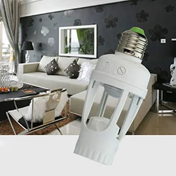 

E27 PIR AC100~220V Inductive Motion Sensor Lamp Holder Bulb Socket Switch Light Stand