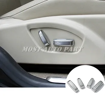 

Interior Car Seat Adjustment Button Trim Cover 4pcs For VOLVO S60 2011-2017